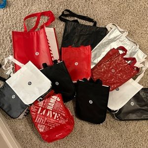 lululemon reusable bags